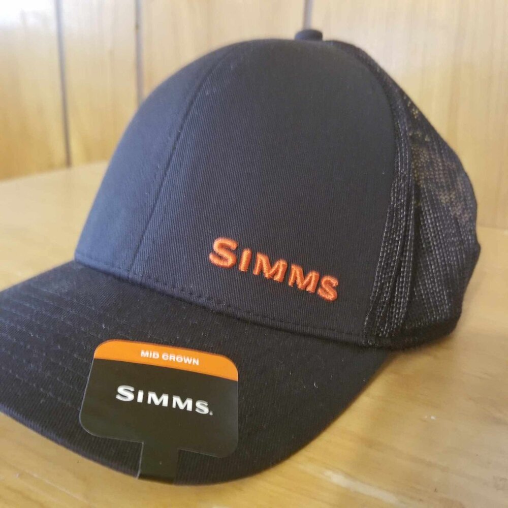 Simms Flex Trucker Fishing Hat  - Black